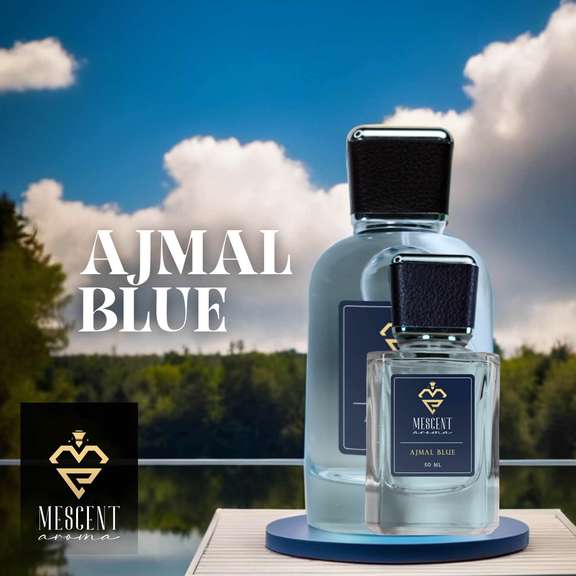 Ajmal blue